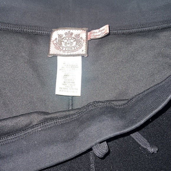 AUTHENTIC vintage juicy couture Terrycloth wide leg pants and zipper hoodie set - Picture 10 of 12